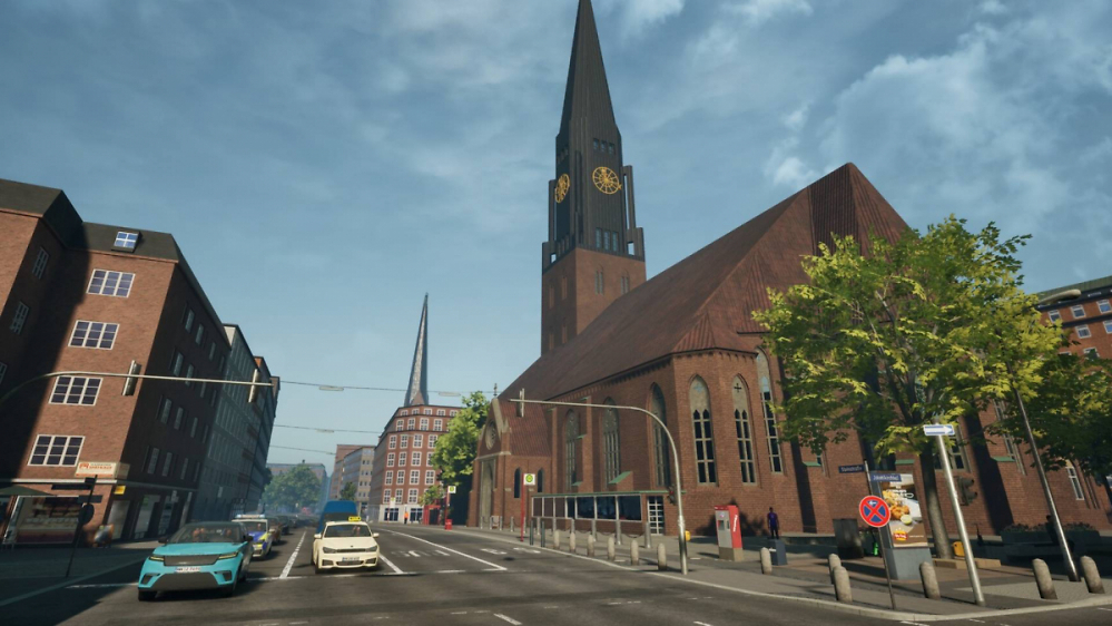 The Bus bekommt mit dem Add-on Hamburg City ordentlich Inhalt