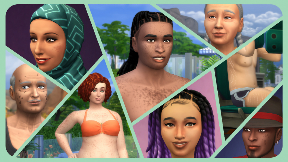 Einzigartig schön: Neues Update für Die Sims 4 bringt realistische Hautdetails ins Spiel