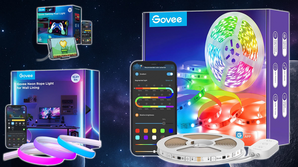 Philips Hue zu teuer? Govee Strip mit Segmentcontrol rauscht bei Amazon kurz für 18 Euro aus Lager