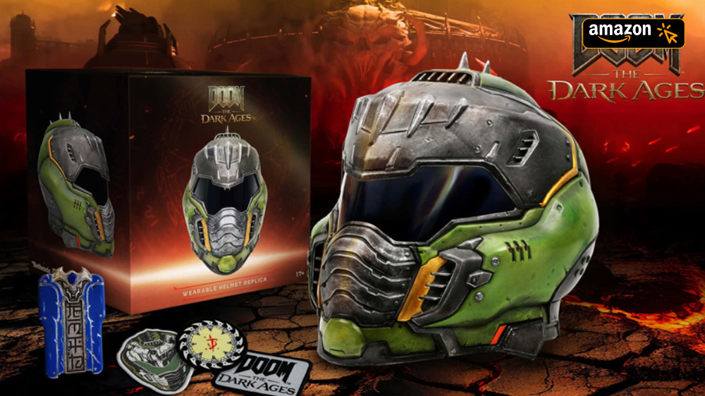 Doom Slayer zerlegt den Preis am Prime Day! DOOM-Helm so günstig wie nie bei Amazon - fast vergriffen!