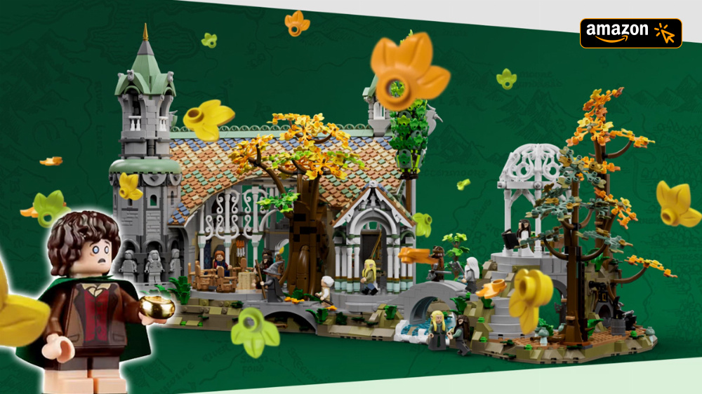 Nur noch heute für 6 Cent pro Stein: Lego Herr der Ringe Bruchtal Set fliegt am Prime Day aus dem Lager