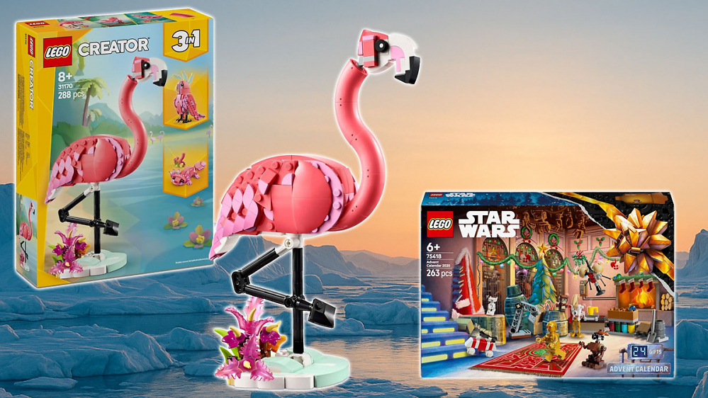 Ideal für Nikolaus: 3-in-1-Set von Lego flog bei Amazon für 14,99 € als Flamingo nie billiger davon