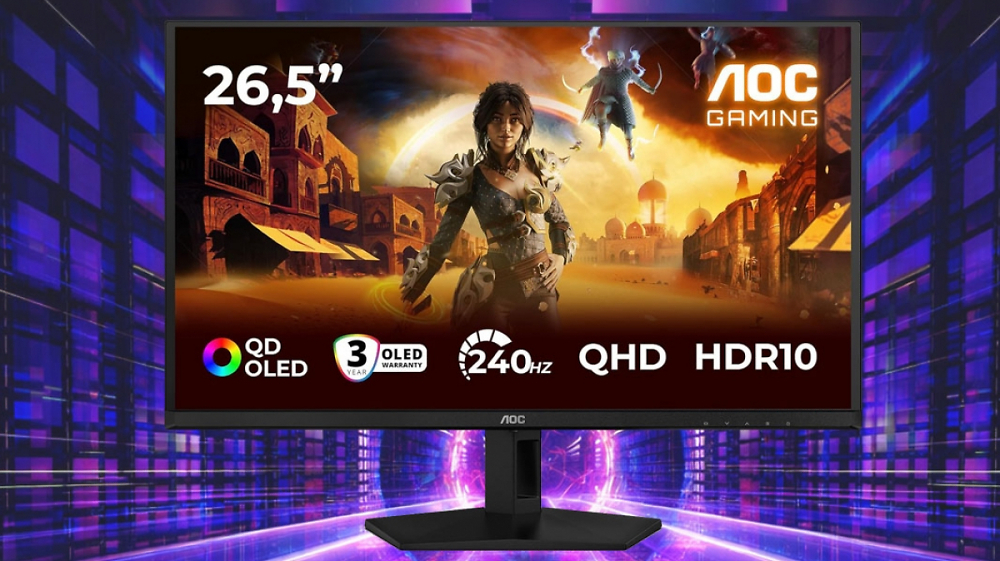 OLED fürs Gaming wird bezahlbar: Dieser AOC-Monitor kostet gerade nur 369,90€