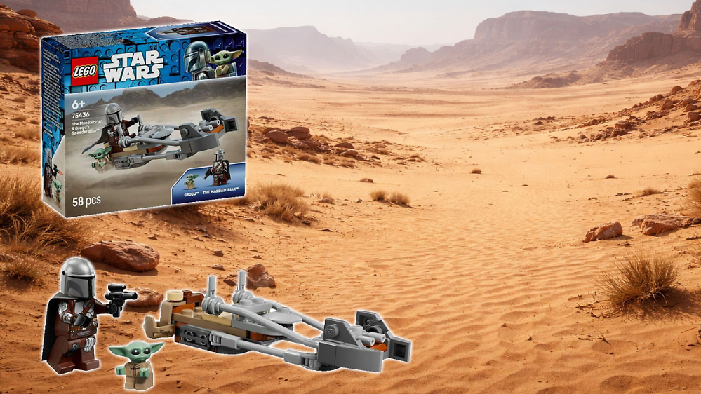 Vor Kinostart bei Amazon: Lego Mandalorianer und Grogu auf 7 Euro gerutscht