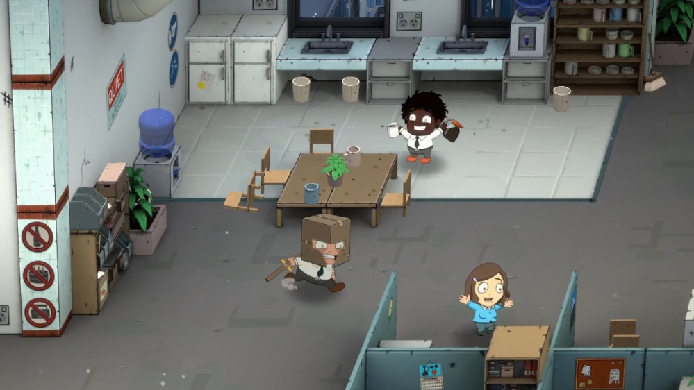 Box Knight: Skurriles Action-RPG-Roguelike mixt The Office mit Der Herr der Ringe