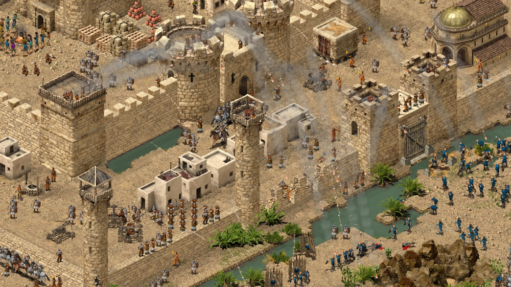 Stronghold Crusader: Winter-Update bringt Workshop, Editor und Koop