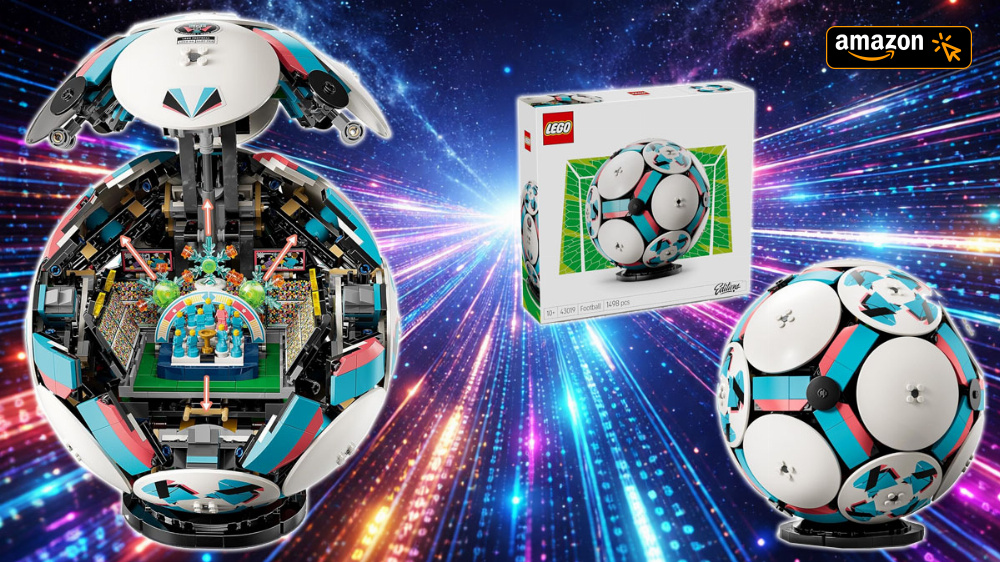 WM für daheim: Legos neuer Fußball ist bei Amazon kurz zum besten Preis im Sale