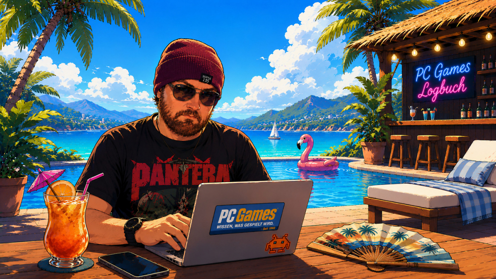 PC Games Logbuch: Zu warm zum Zocken? Das gibt's bei mir nicht!