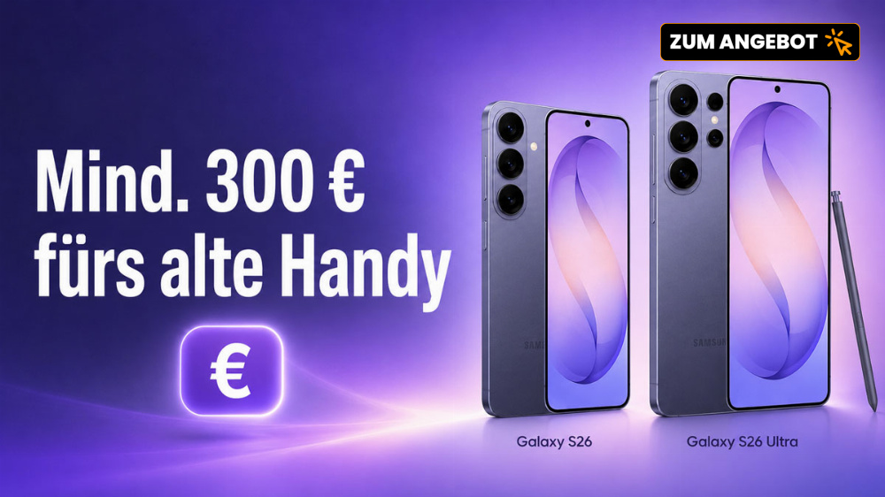 Altes Handy fast wertlos? Vodafone zahlt trotzdem mindestens 300 Euro - Samsung-Aktion bis 1. Juli