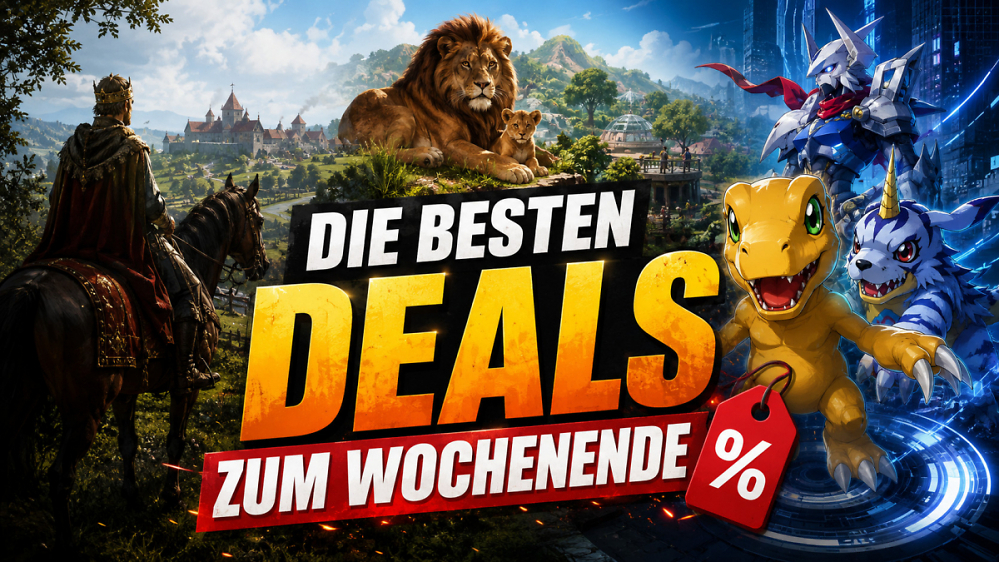 Die besten Deals zum Wochenende: Steam und Epic starten Rabatt-Offensive mit bis zu 95% Rabatt