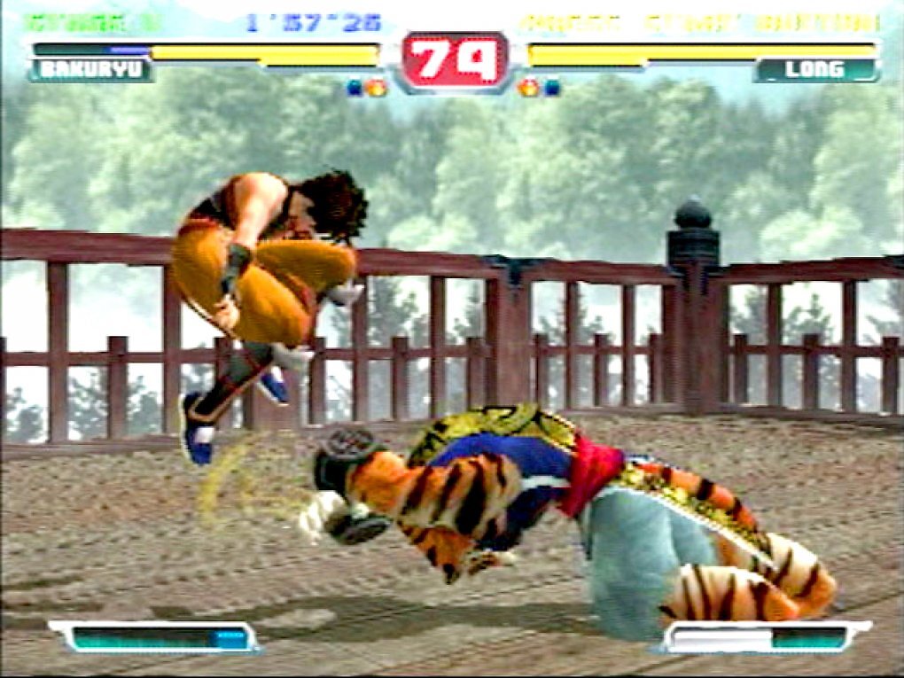 Bakuryu der Maulwurf gegen Long den Tiger