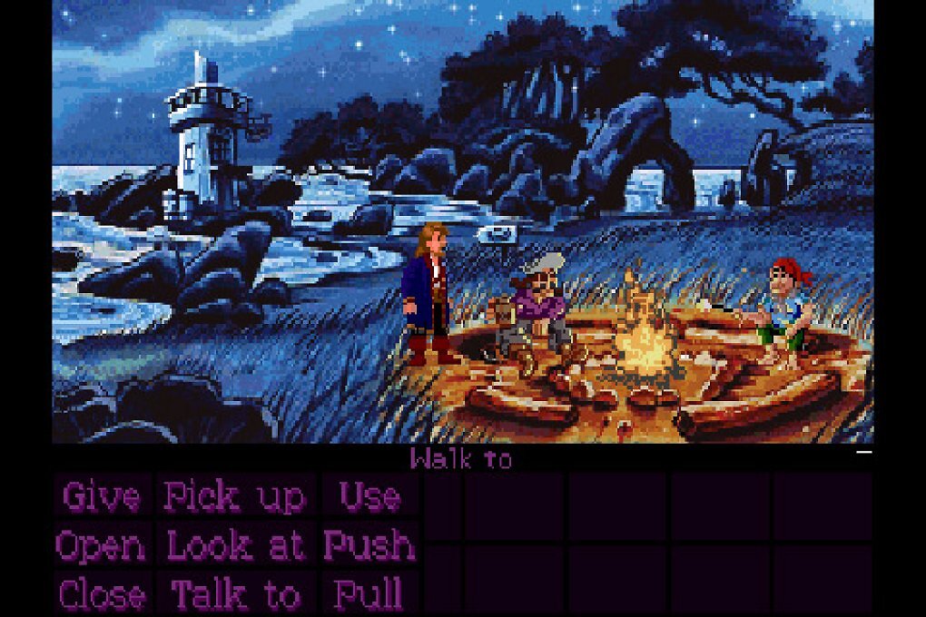 Eine Spielsequenz aus Monkey Island 2: Lechuck's Revenge.