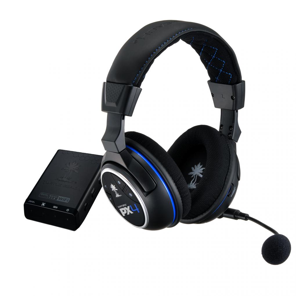 Das Turtle Beach Ear Force PX4 besticht durch klare Sounds und fette Surround-Klänge.