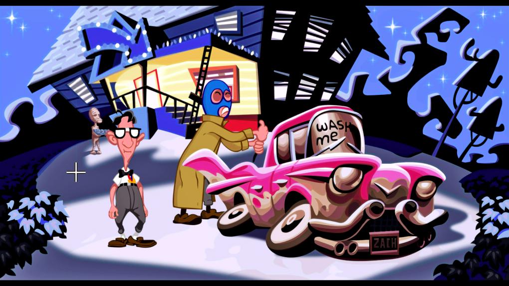 In Day of the Tentacle, dem Nachfolger zu Maniac Mansion, rätseln wir uns durch die Zeit. Das Geniale: Wir operieren auf drei Zeitebenen - im 18. Jahrhundert, in der Gegenwart und in einer fernen Zukunft.