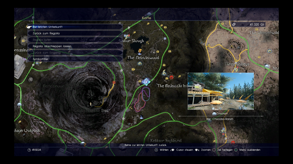 5. Kapitel: Der Segen der Sechs - Die Karte