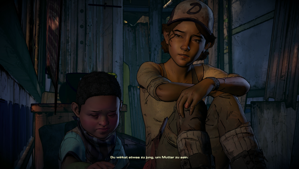 Javi ist in den ersten beiden Episoden der Hauptcharakter. Clementine steuert man bislang nur in Rückblicken, die zwischen Staffel 2 und 3 spielen.