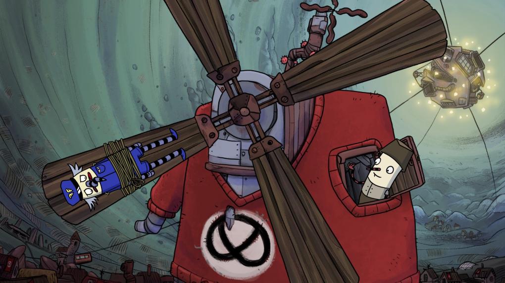 The Inner World: Der letzte Windmönch - Schon die erste Präsentation sorgte bei uns für zahlreiche Lacher - Studio Fizbin beschert dem Spieler erneut viele spaßig Szenen.