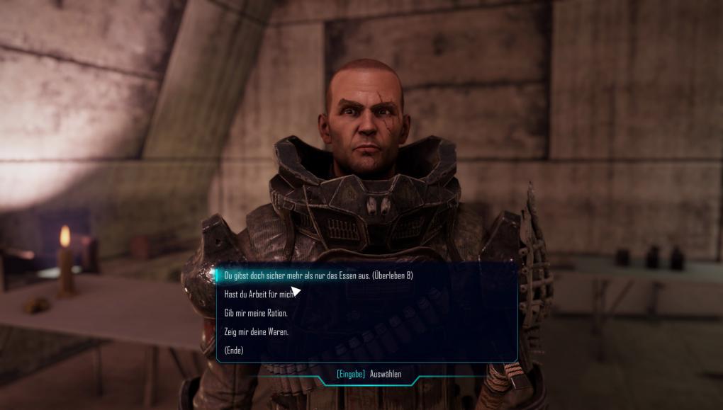 Der kahlköpfige, wenig charmante Elex-Held ist kein Geralt von Riva.