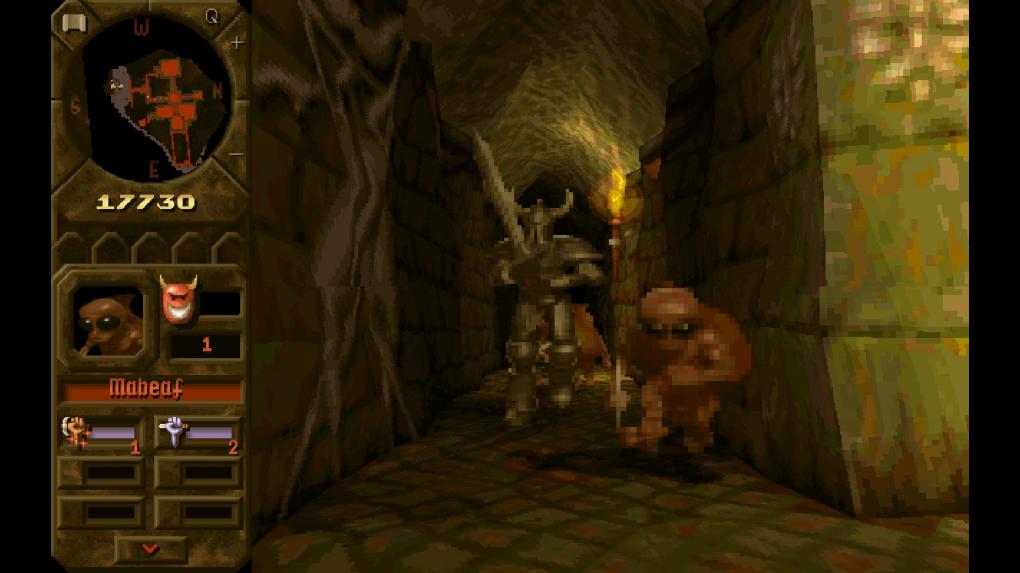 Per Zauberspruch kann der Spieler auch jede Kreatur direkt steuern, das spielt sich dann wie in einem Ego-Shooter. (Bild: Dungeon Keeper)
