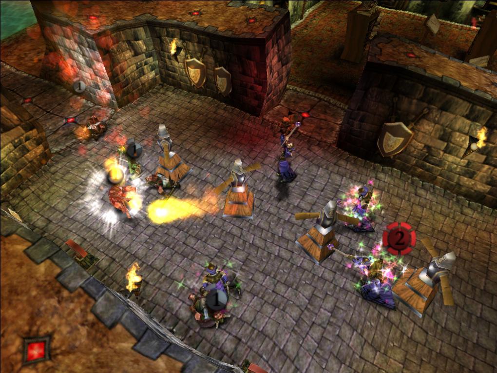 Im Trainingsraum steigern eure Dungeonbewohner ihren Level. In Dungeon Keeper 2 klappt das allerdings nur noch bis zu Stufe 4.