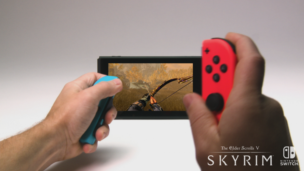 Mit den Joy-Cons kontrolliert ihr euren Helden auf Wunsch per Gestik. Funktioniert, auf Dauer ist die normale Steuerung aber praktischer.