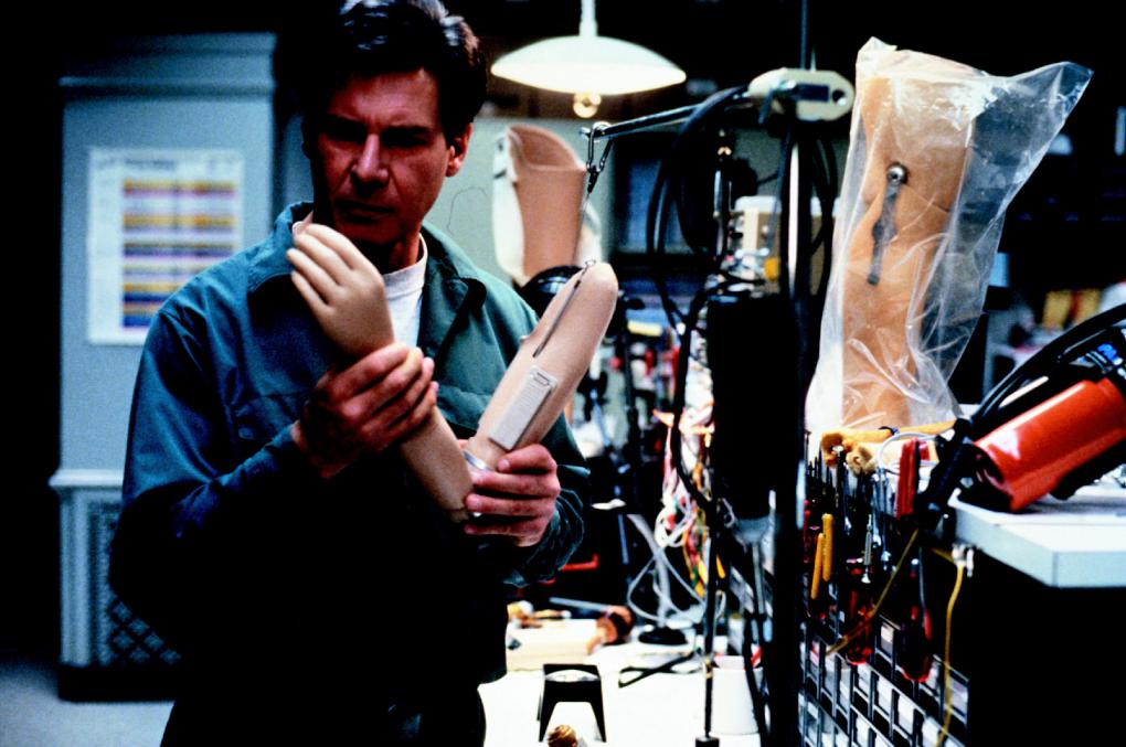 Ford 'auf der Flucht' (1993) vor Tommy Lee Jones.
