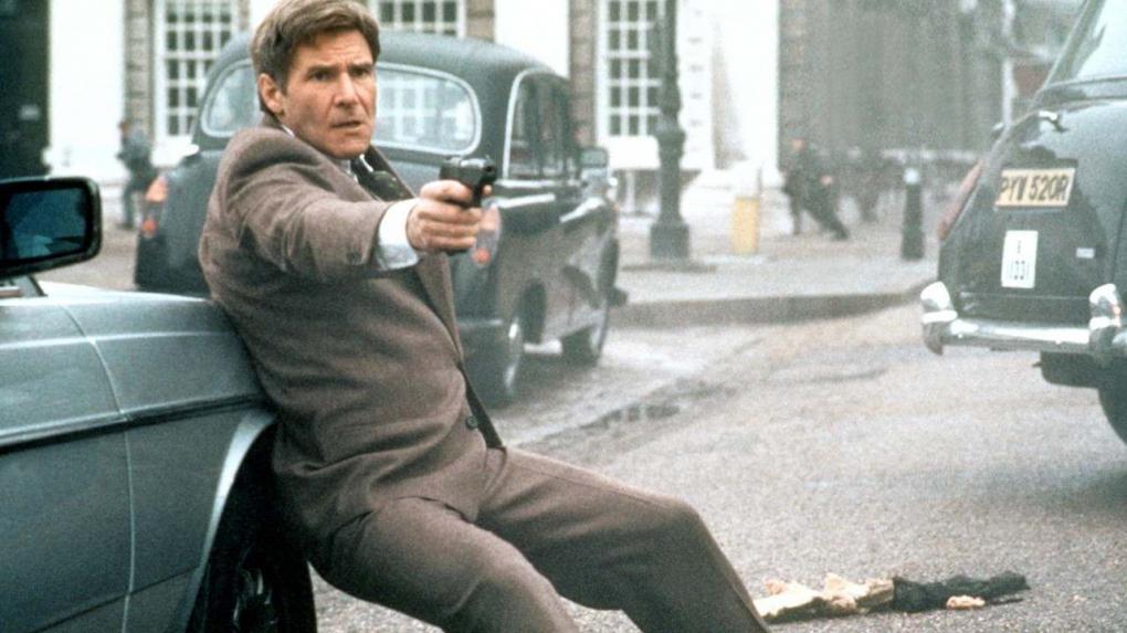 Ford als CIA-Agent Jack Ryan in Gefahr in 'Die Stunde der Patrioten' (1992).