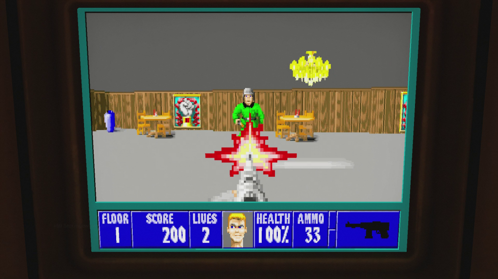 Wolfenstein 2: The New Colossus - Pixel-Ballerei im Wolfenstein-Universum - so wie anno 1992 ;-)