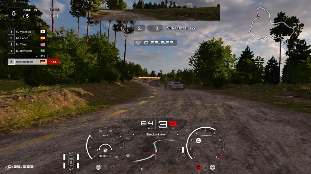 Die eingestreuten Rallye-Events mögen grafisch nicht so spektakulär sein wie andere Veranstaltungen, spielen sich jedoch deutlich anders und fordern eine eigene Herangehensweise.<br>
 