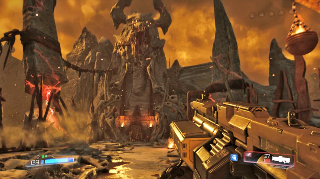 DIe Nintendo-Switch-Umsetzung von Doom ist gut gelungen.