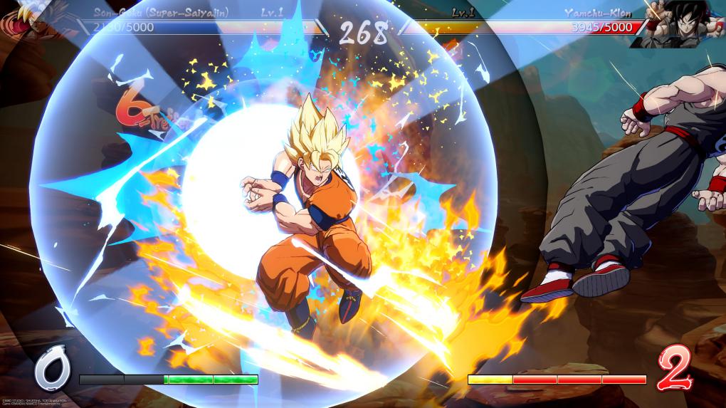 Die Grafik passt perfekt zu Dragon Ball. Son-Gokus Kamehameha sah vermutlich noch nie so schön aus!
