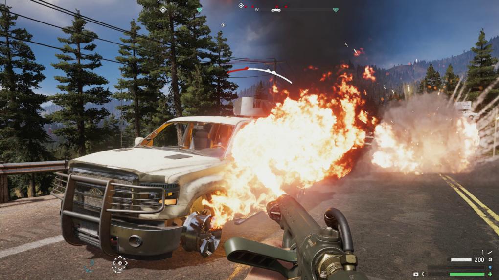 Die satten Explosionen und Effekte kommen auf dem PC dank hoher Frameraten gleich nochmal so gut zur Geltung.