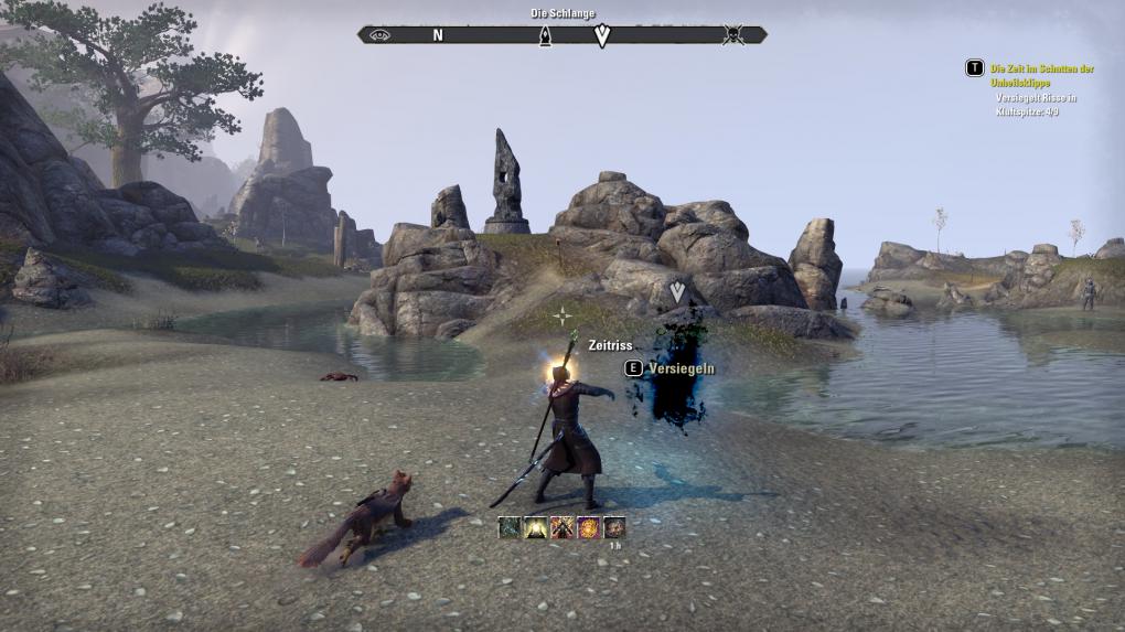 Um die neuen Psijik-Fertigkeiten freizuschalten, müssen wir überall in Tamriel Zeitrisse schließen. Macht euch auf einige langweilige Stunden gefasst.