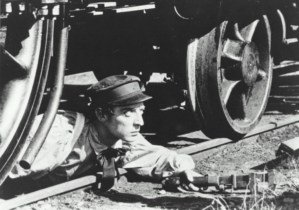 Szenenbild aus 'Der General' (1926)