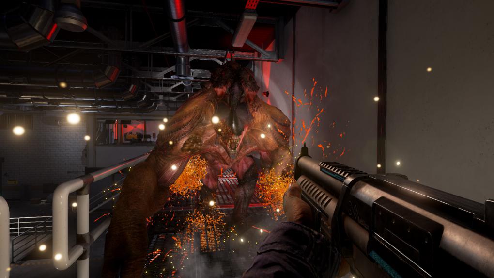 Der Beast ist das beeindruckendste Monster, das Earthfall zu bieten hat und verlangt euch einiges an Können und Munition ab.