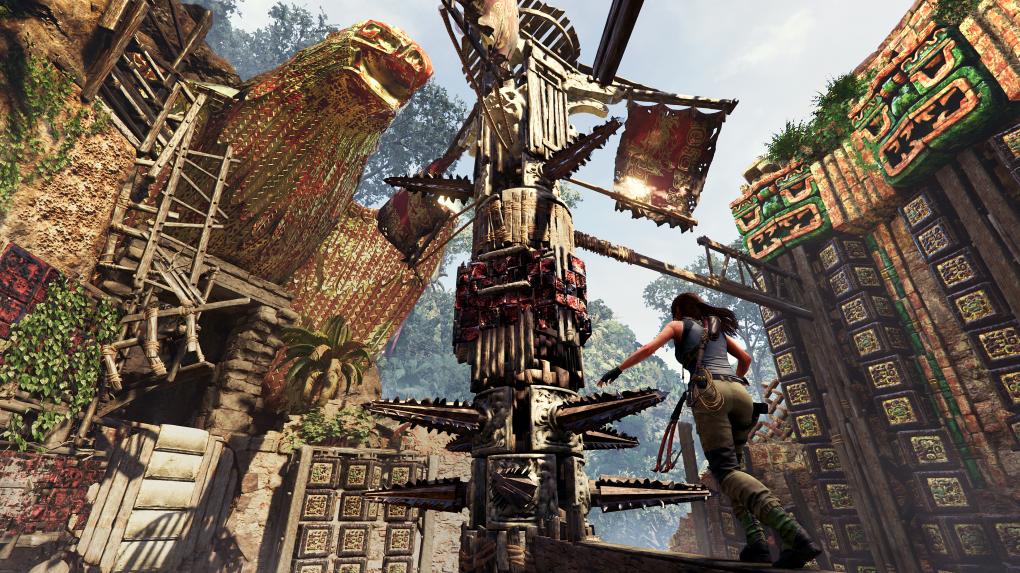 Lara bekommt es diesmal mit deutlich mehr Fallen zu tun, als in den beiden letzten Teilen.