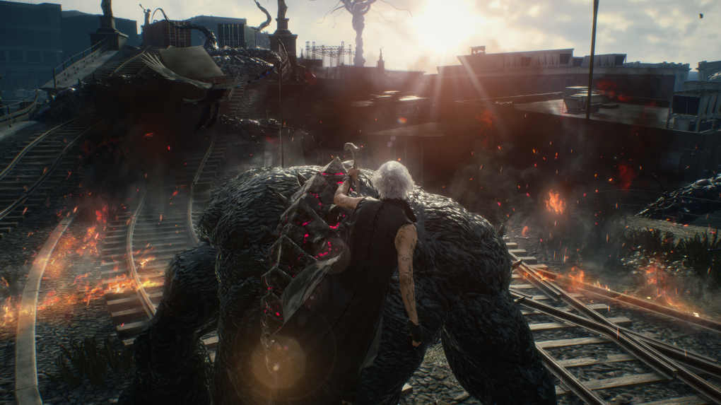 Ist Vs Devil Trigger gefüllt, kann er auf Nightmare reiten - sofern ihr den entsprechenden Skill freigeschaltet habt.
