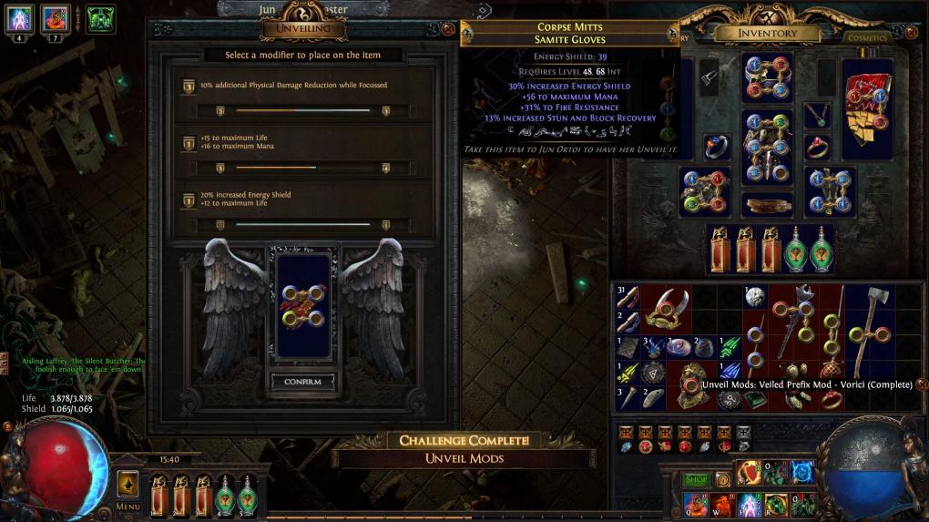 Path of Exile: Verschleierte Modifikatoren in der Betrayal-Liga