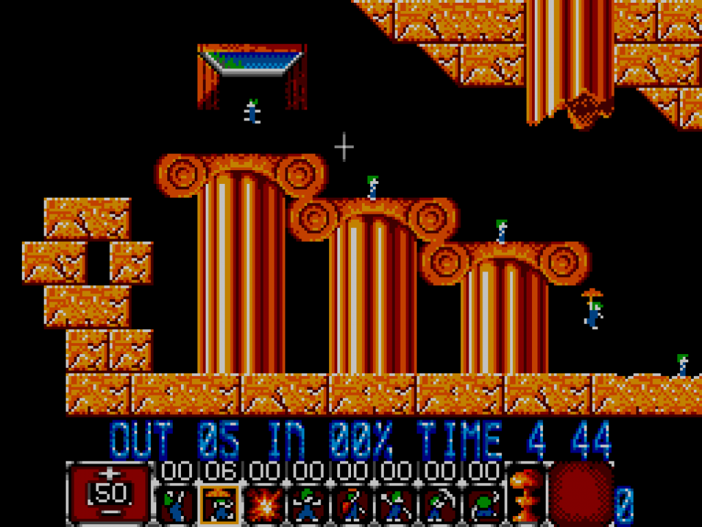 <strong>6. Lemmings</strong><br>
Release: 1992<br>
Entwickler/Publisher: DMA Design / Sega
