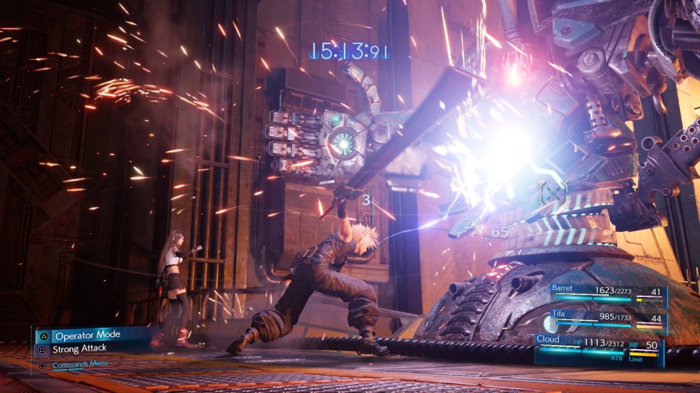 Nach kurzer Zeit haben wir raus, wie der Kampf in Final Fantasy 7 Remake funktioniert.