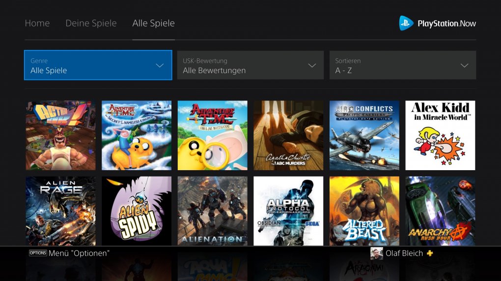 Der Streaming-Service PlayStation Now kostet rund 100 Euro pro Jahr und beinhaltet 600 Titel für PS2, PS3 und PS4. Der Dienst funktioniert auf Playstation 4 und Windows-PC