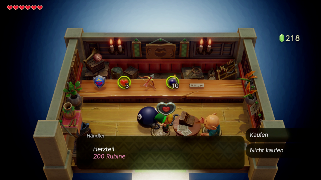 The Legend of Zelda: Link's Awakening: Guide zu den Fundorten aller Herzteilea (8)