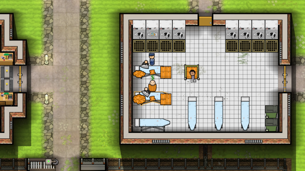 Sieht nach wenig aus, hat es aber mächtig in sich: Prison Architect. Der Gefängnis-Simulator bietet eine erstaunliche Spieltiefe und mauserte sich verdientermaßen zur Indie-Erfolgsgeschichte.