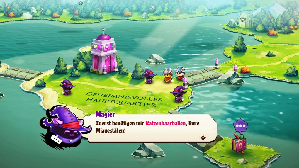Die Quests sind zwar meistens Standardware, aber die oftmals amüsanten ­Wortspiele und Witzeleien machen diesen Umstand wieder wett.
