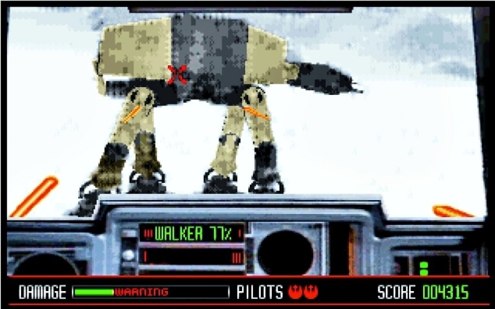 Atmosphäre pur: In Rebel Assault können Star-Wars-Fans große Momente wie die Schlacht um Hoth hautnah miterleben.