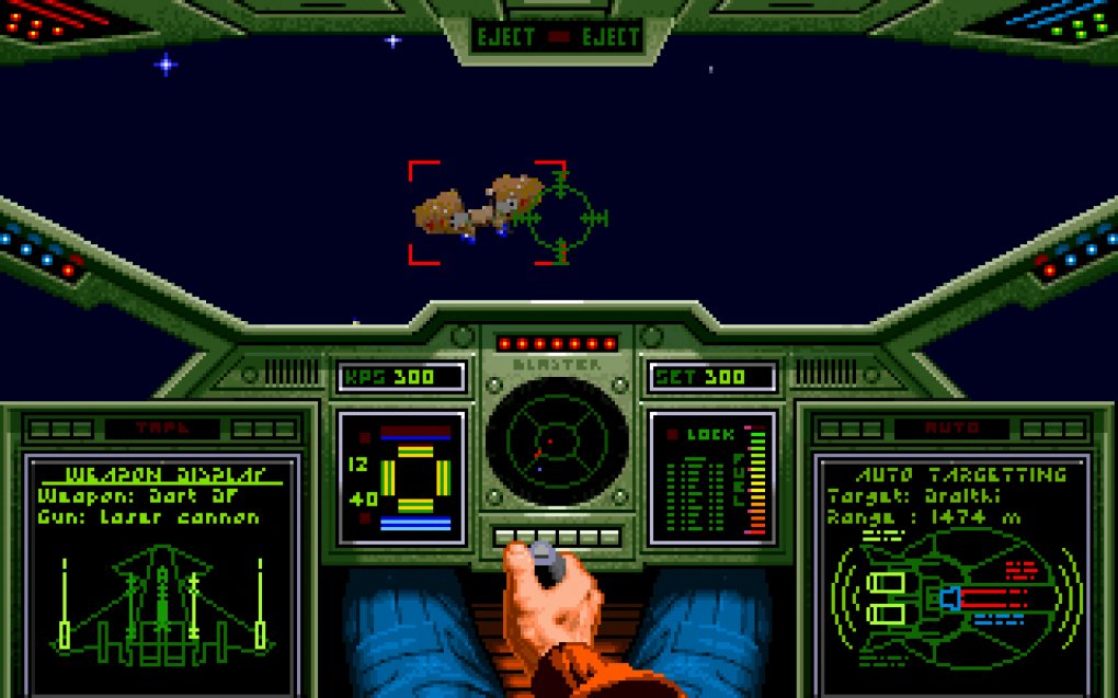 Platte Bitmaps statt Vektoren: Anno 1990 war die Grafik von Wing Commander das Nonplusultra und setzte einen enorm leistungsstarken MS-DOS-PC voraus. (1)