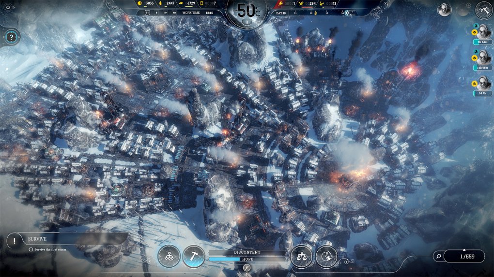 Nach ihrem Durchbruch mit This War of Mine im Jahr 2014 veröffentlichten die 11 Bit Studios aus Warschau Frostpunk – eine düstere Aufbausimulation, in der Spieler die von erbitterter Kälte umringte, letzte Stadt auf Erden aus dem Boden stampfen.