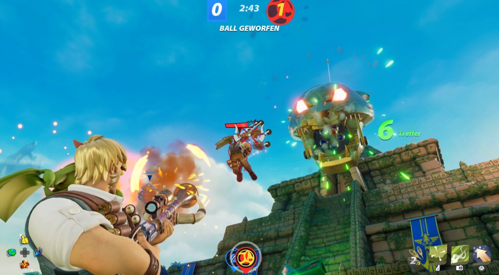 Rund um einen alten Inka-Tempel geht es ebenfalls zur Sache. Insgesamt bietet das am 14. Juli 2020 erscheinende Actionspiel zehn Karten und ebenso viele Helden.
