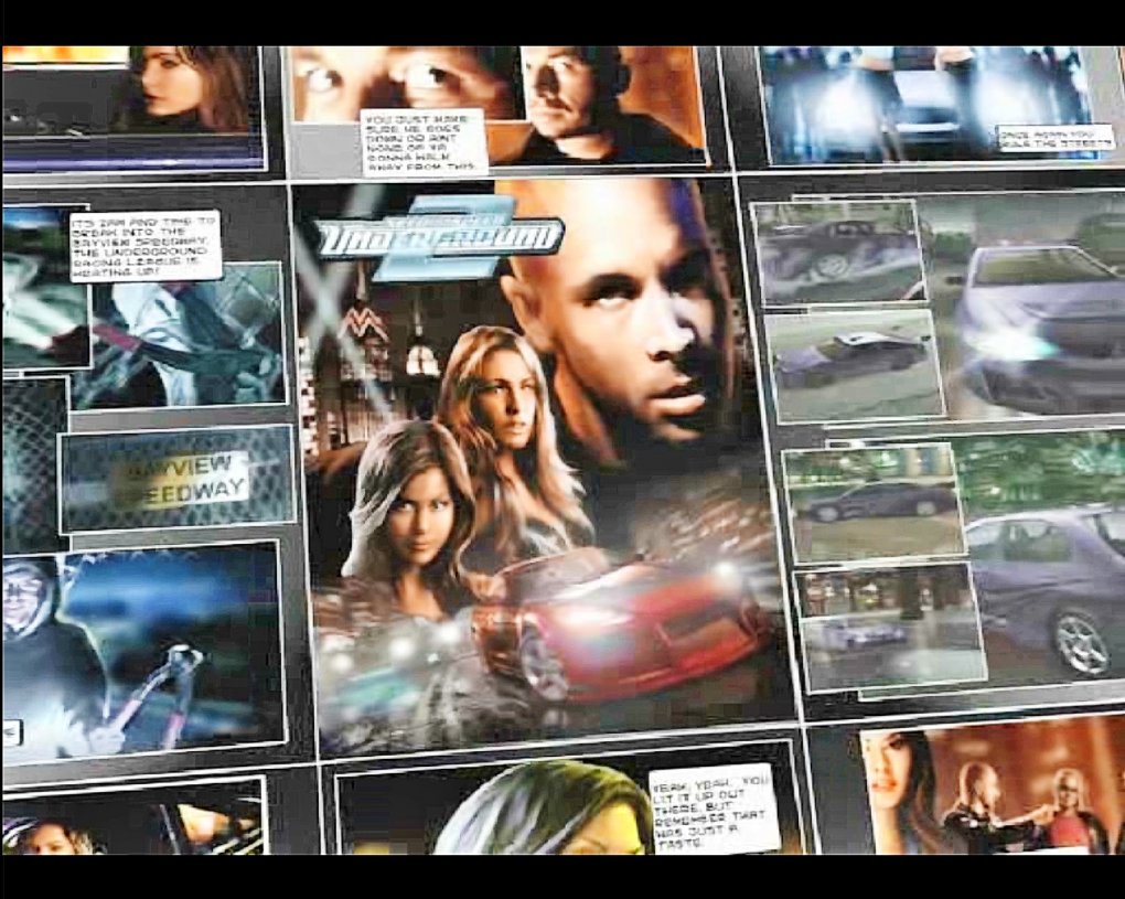 Die Story ist in NfS Underground 2 eher nebensächlich. Die Präsentation über Comicpanele ist zwar Geschmacksache, aber dennoch ein nettes Beiwerk.