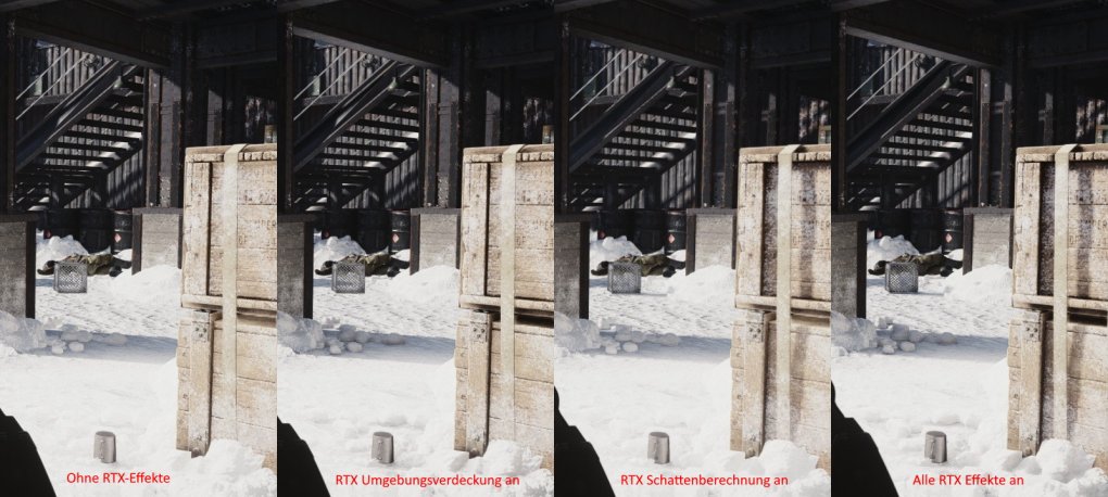 CoD Black OPs Cold War: Vierfach-Vergleich